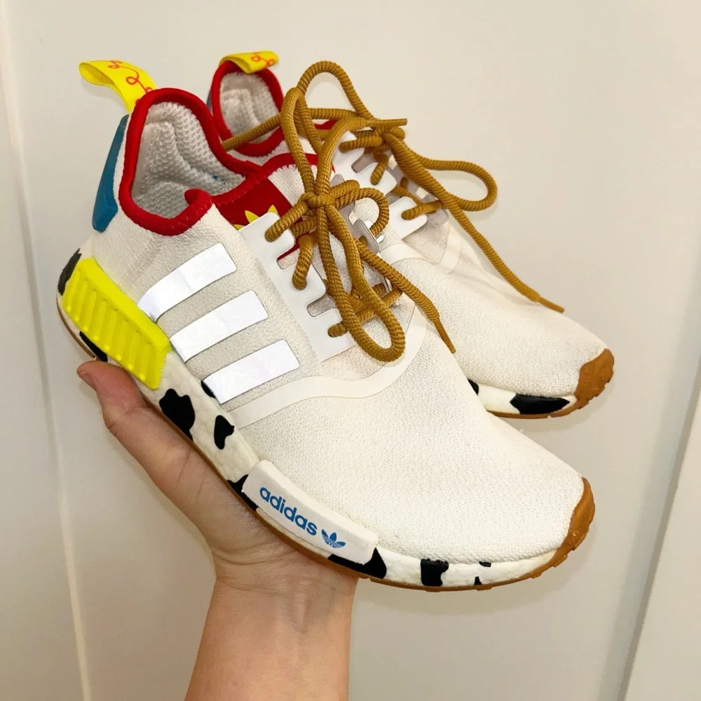 ADIDAS x TOY STORY The Originals NMD_R1 Disney Collab Toy Story White SZ: 6 - Picture 15 of 15